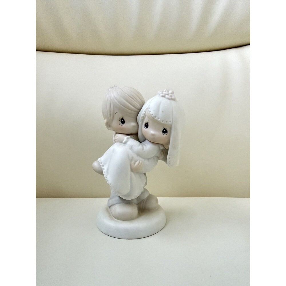 Precious Moments “Bless You Two” Porcelain Figurine